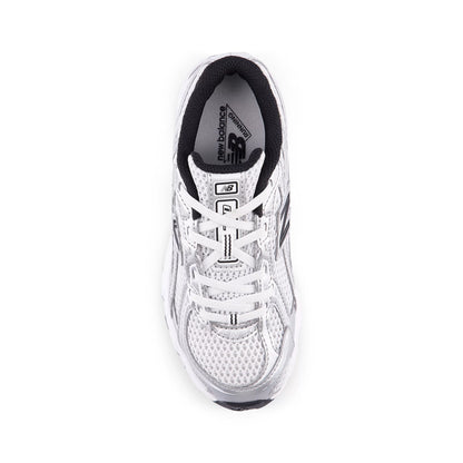 Silver Metallic With Black
