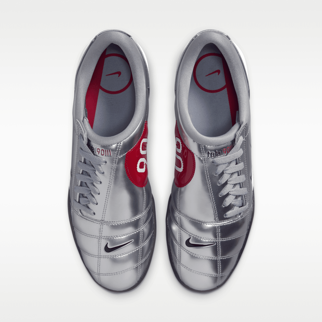 Metallic Silver/University Red/Black