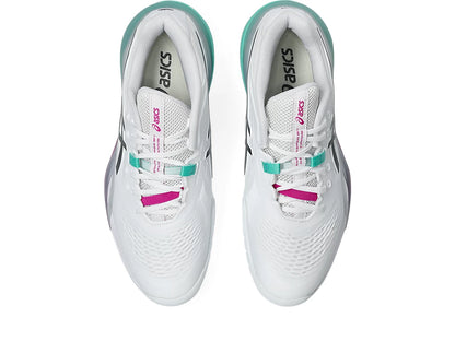 White/Aurora Green