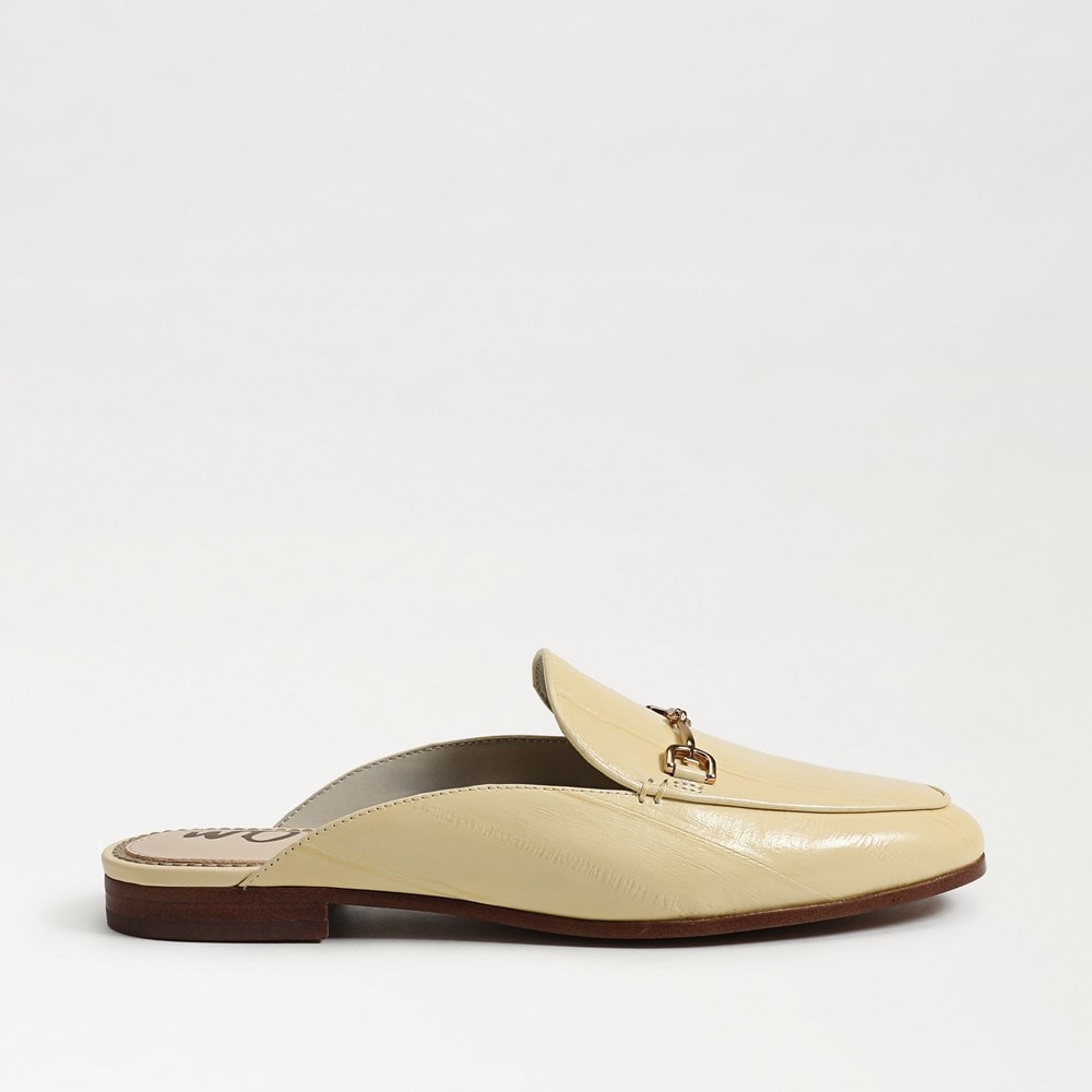 Light Dusty Yellow Leather