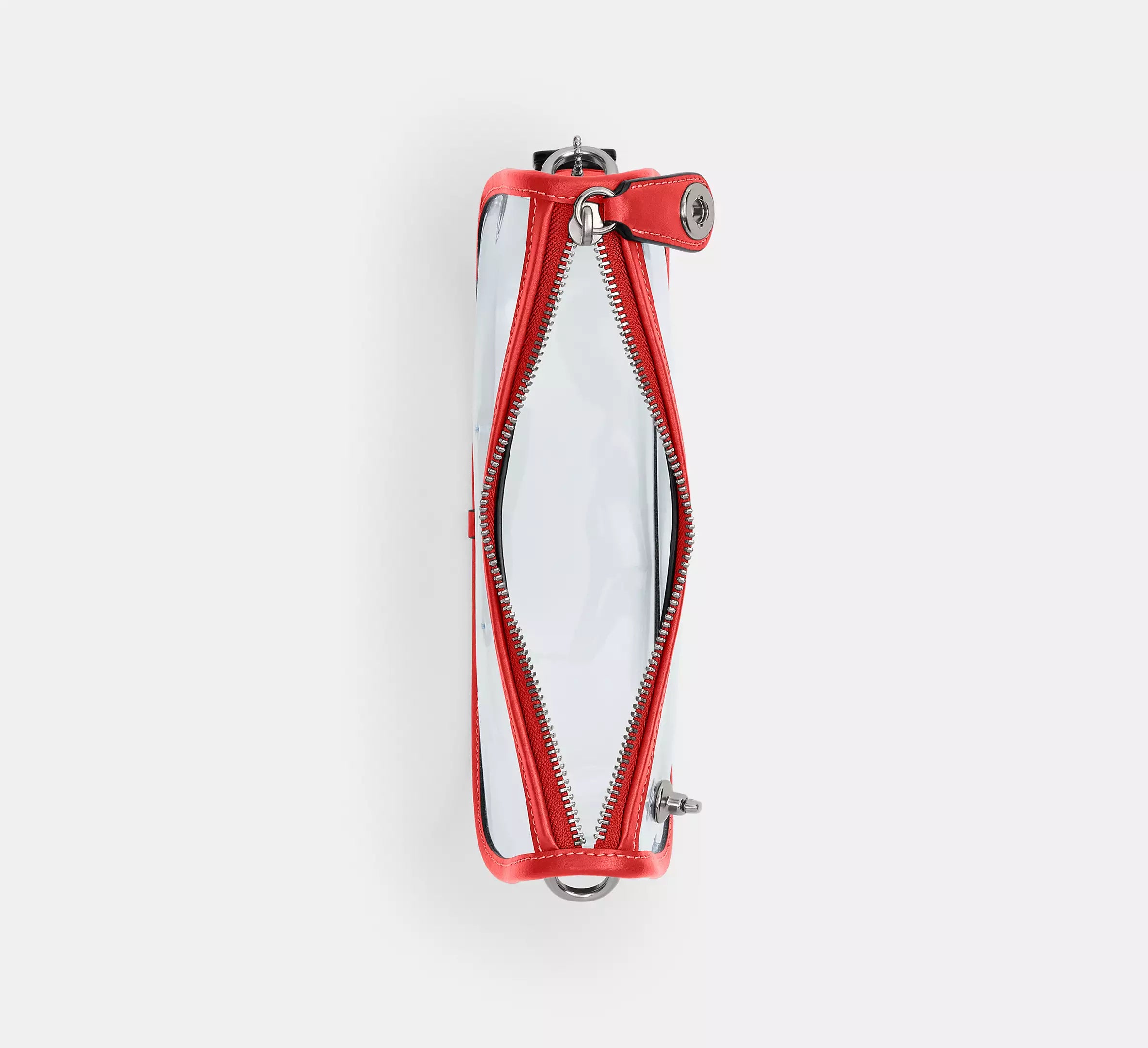 Silver/Sport Red