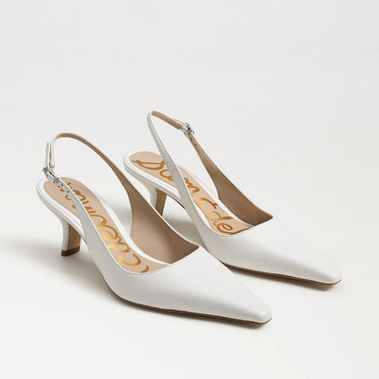 Bright White Leather