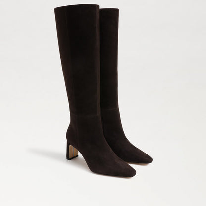 Chocolate Brown Suede