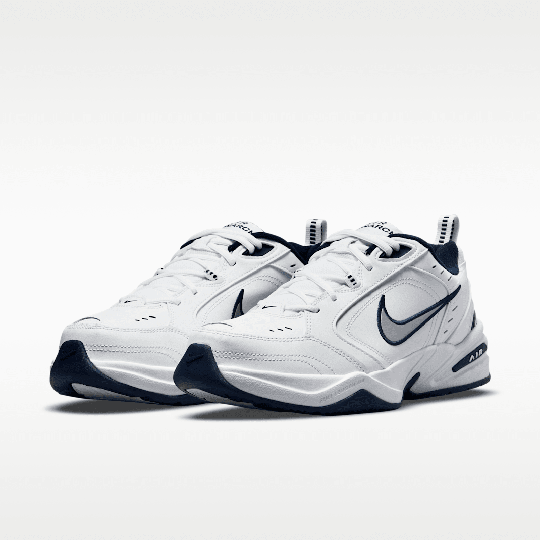 White/Midnight Navy/White/Metallic Silver