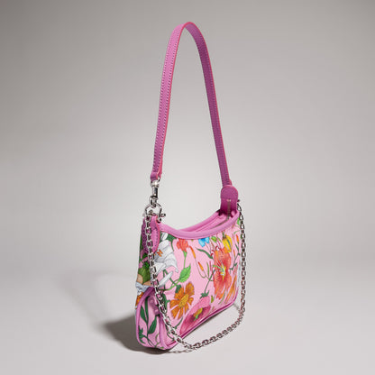 nylon rosa y multicolor