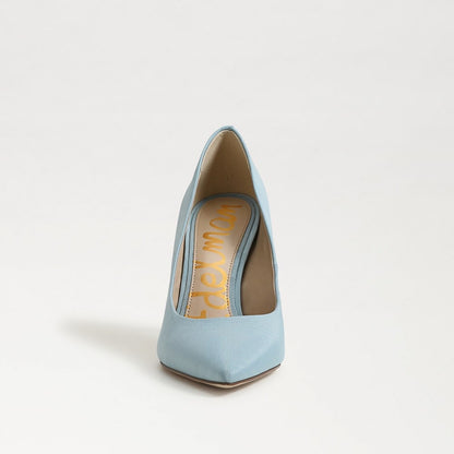 Cloud Blue Satin Fabric