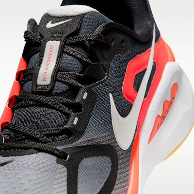 Black/Light Smoke Grey/Bright Crimson/Silver