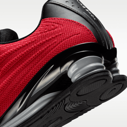 Fire Red/Black/Flat Silver/Metallic Silver