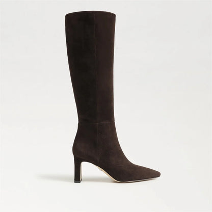 Chocolate Brown Suede