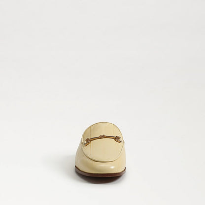 Light Dusty Yellow Leather