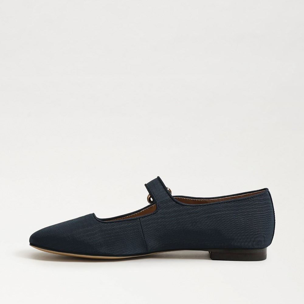 Soft Navy Satin Fabric