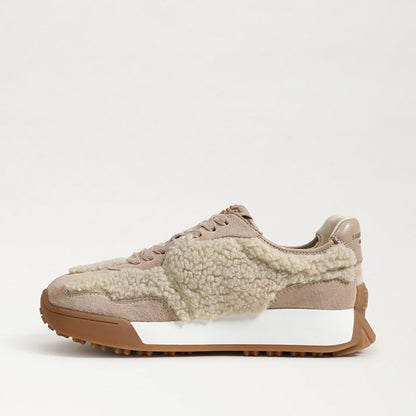 Natural/Tan Fur/Suede
