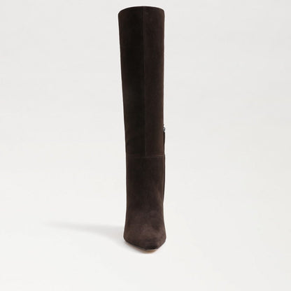 Chocolate Brown Suede