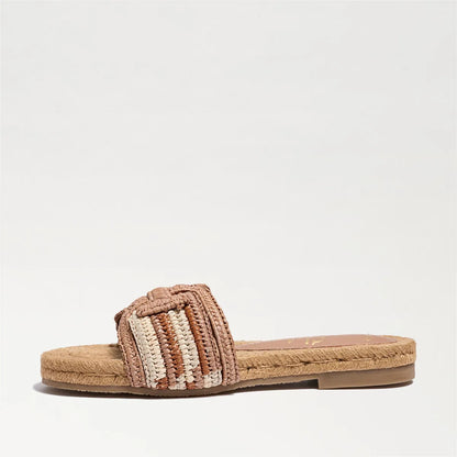Brown Multi Faux Raffia
