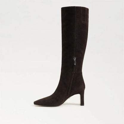 Chocolate Brown Suede