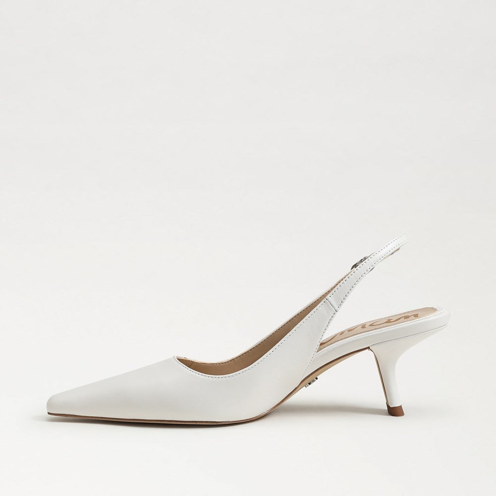 Bright White Leather