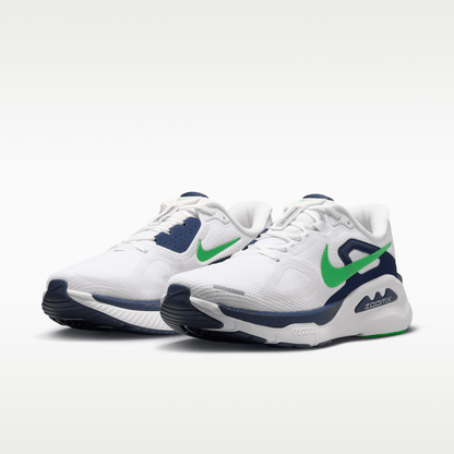 White/Midnight Navy/Summit White/Green Spark