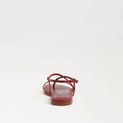 Deep Scarlet Leather