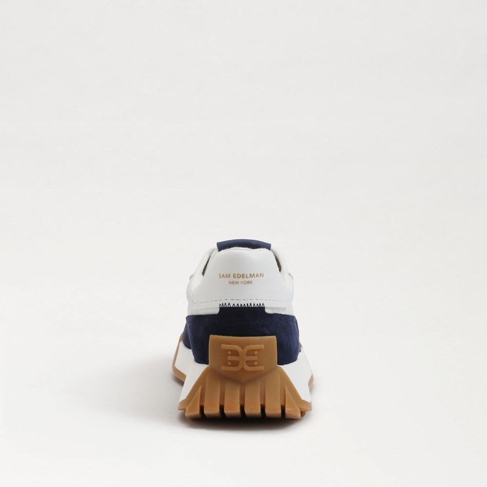 Navy Suede Nylon
