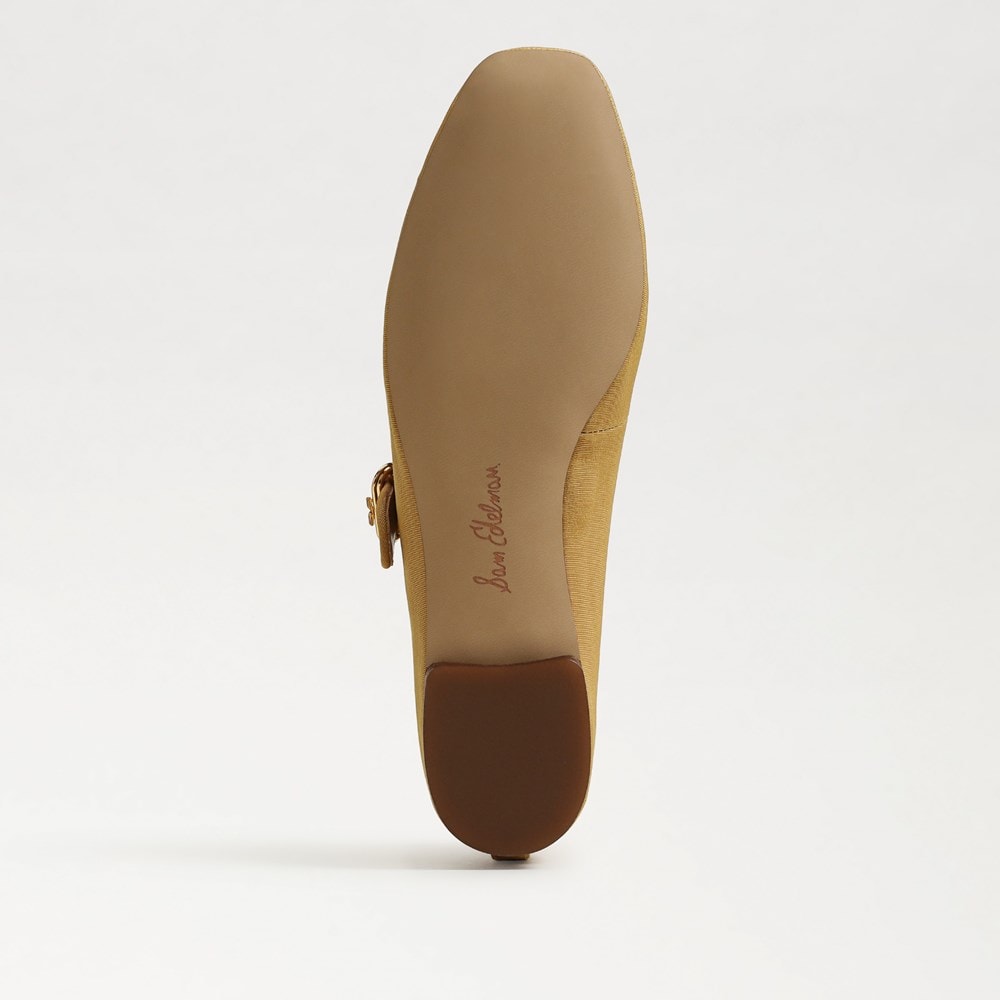 Deep Mustard Satin Fabric