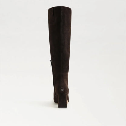 Chocolate Brown Suede