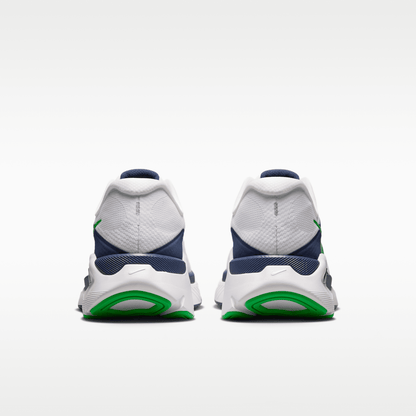 White/Midnight Navy/Summit White/Green Spark