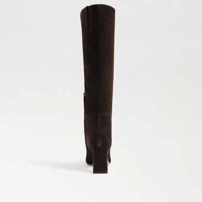Chocolate Brown Suede