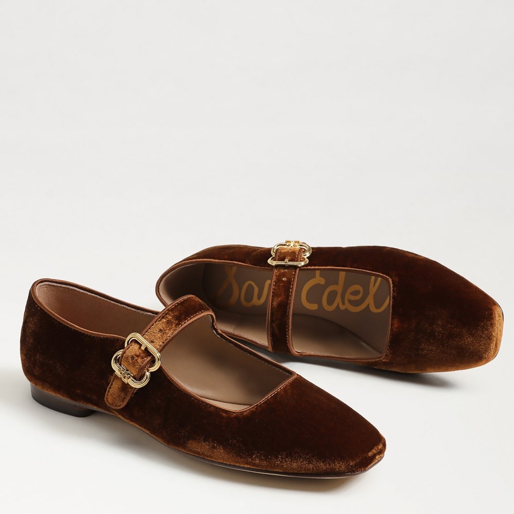 Spiced Carmel Brown Velvet