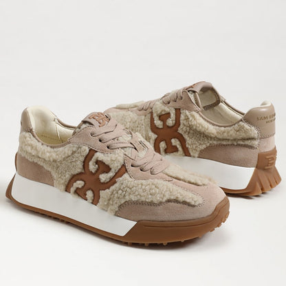 Natural/Tan Fur/Suede