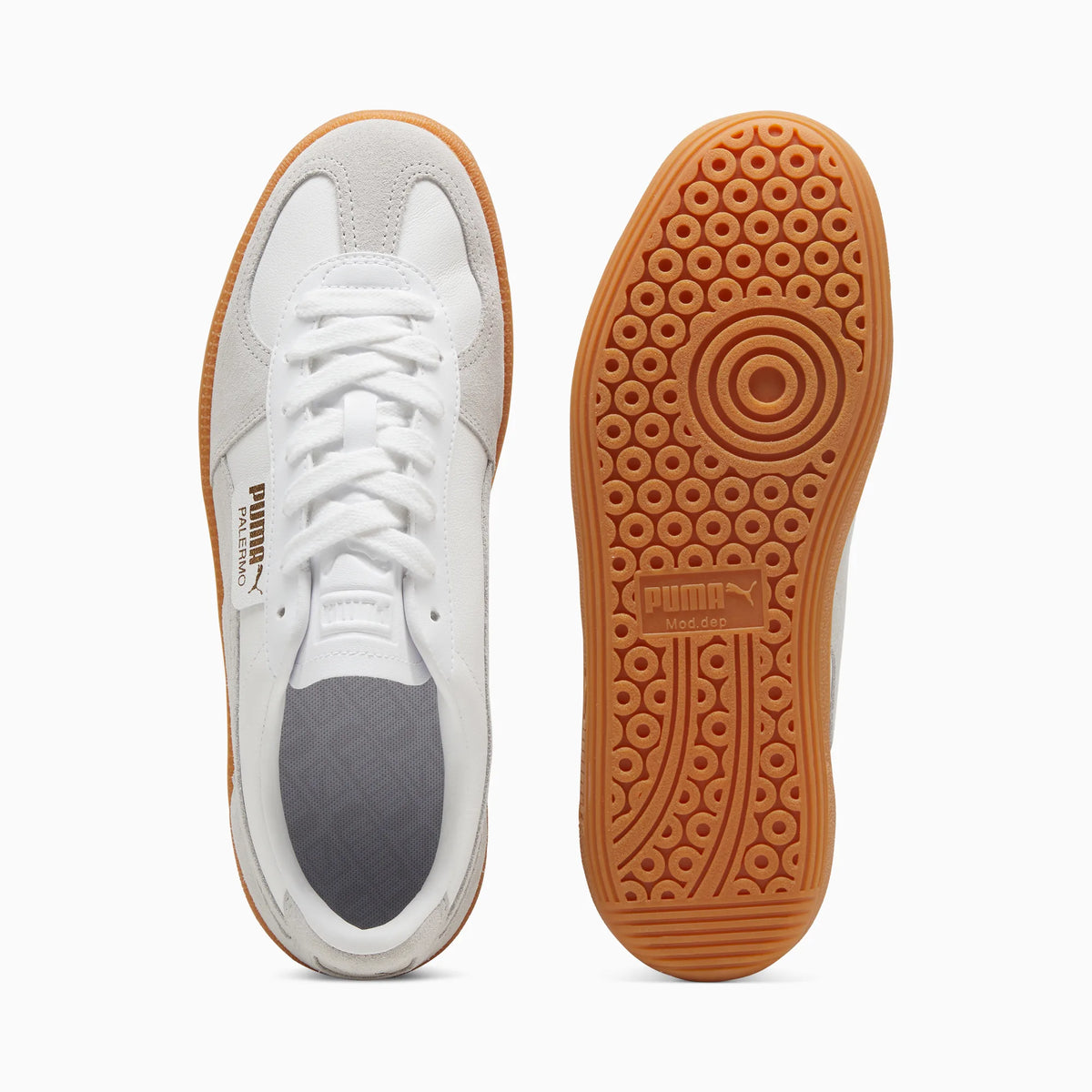 PUMA White-Glacial Gray-Gum
