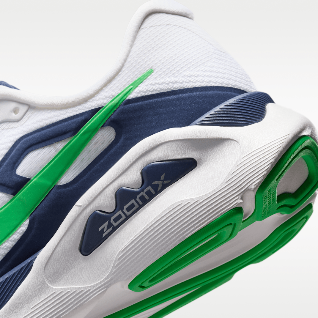 White/Midnight Navy/Summit White/Green Spark