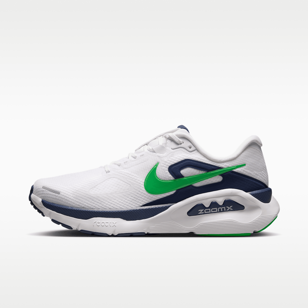 White/Midnight Navy/Summit White/Green Spark