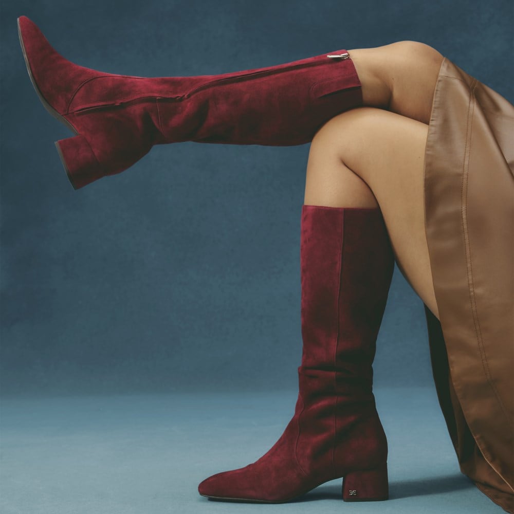 French Merlot Suede
