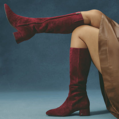 French Merlot Suede