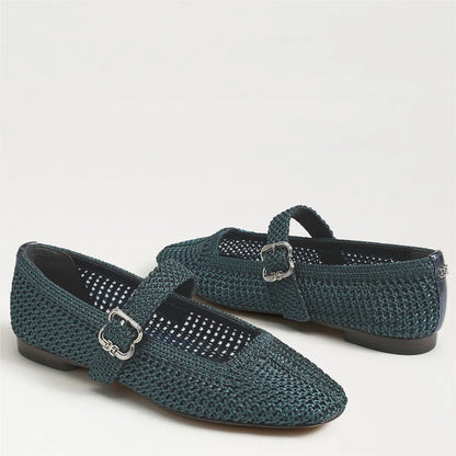 Metallic Navy Woven Fabric