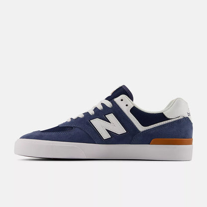 Vintage Indigo With White