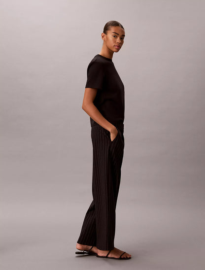 Black Pinstripe