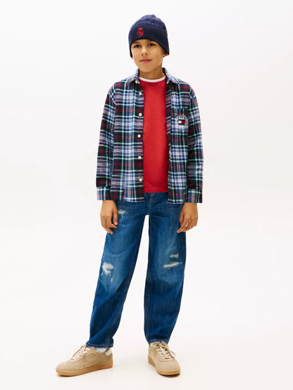 Dark Night Navy Check