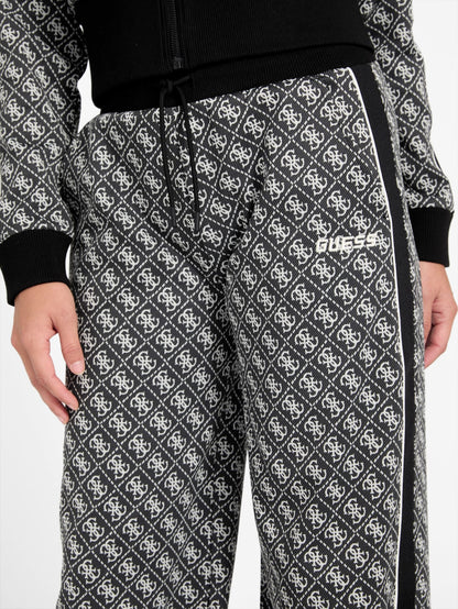 4G Rhombus Black Jacquard