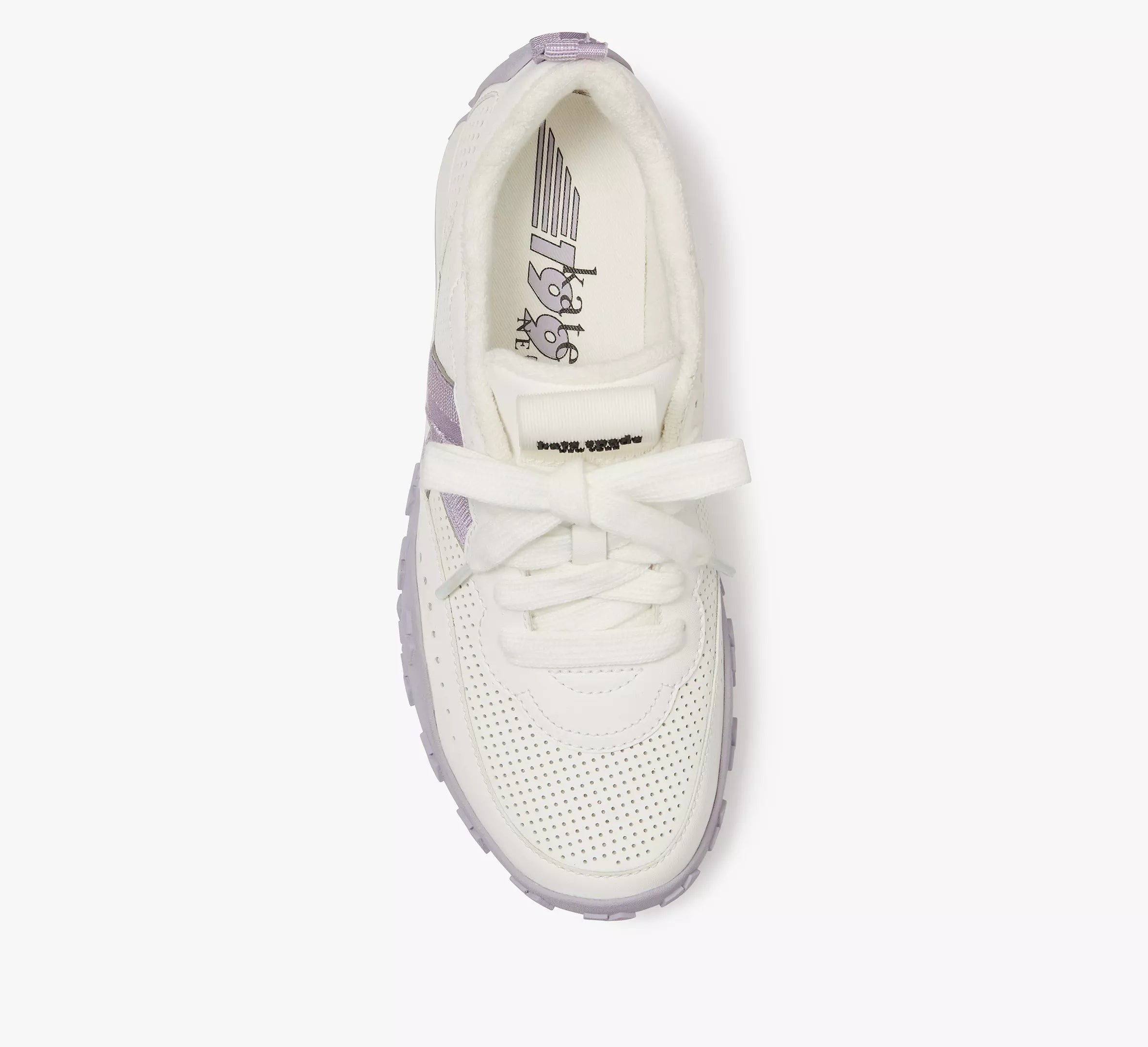 True White/Lavender Cream