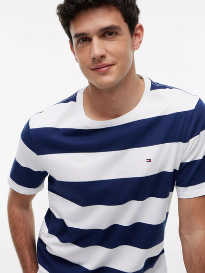 Navy/White Stripe