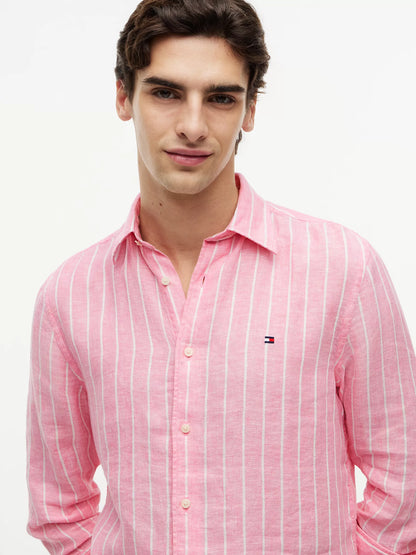 Doll Pink/White Stripe