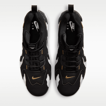 Black/White/Metallic Gold