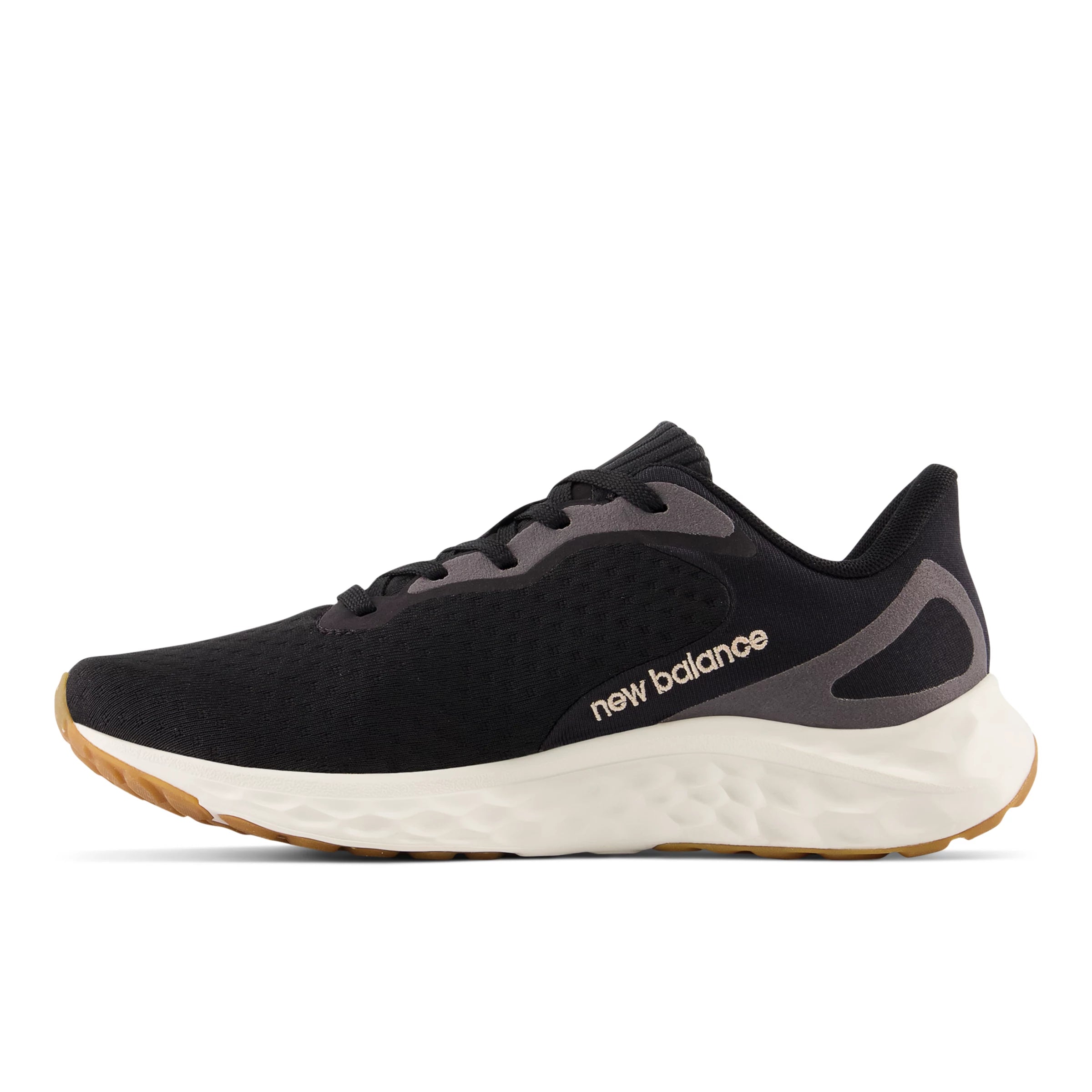 Black With Light Gold Metallic And Gum 020