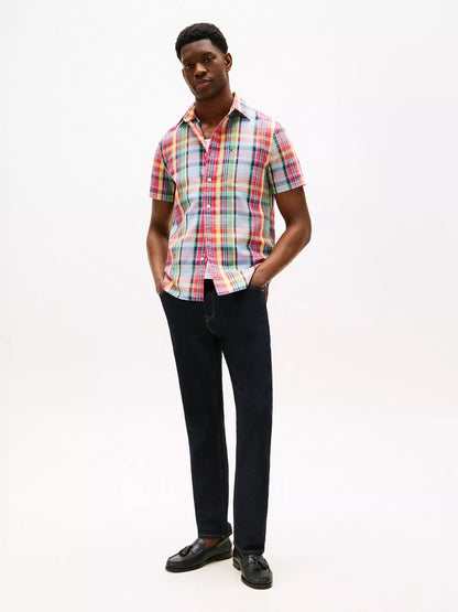 Brilliant Orange Multi Check