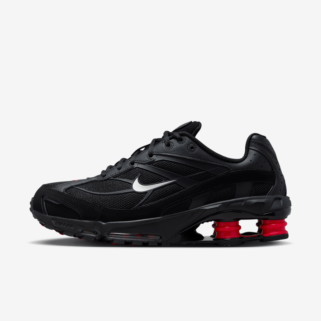 Black/University Red/Medium Ash/Metallic Silver