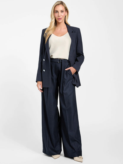 Suiting Blue Pinstripe Co
