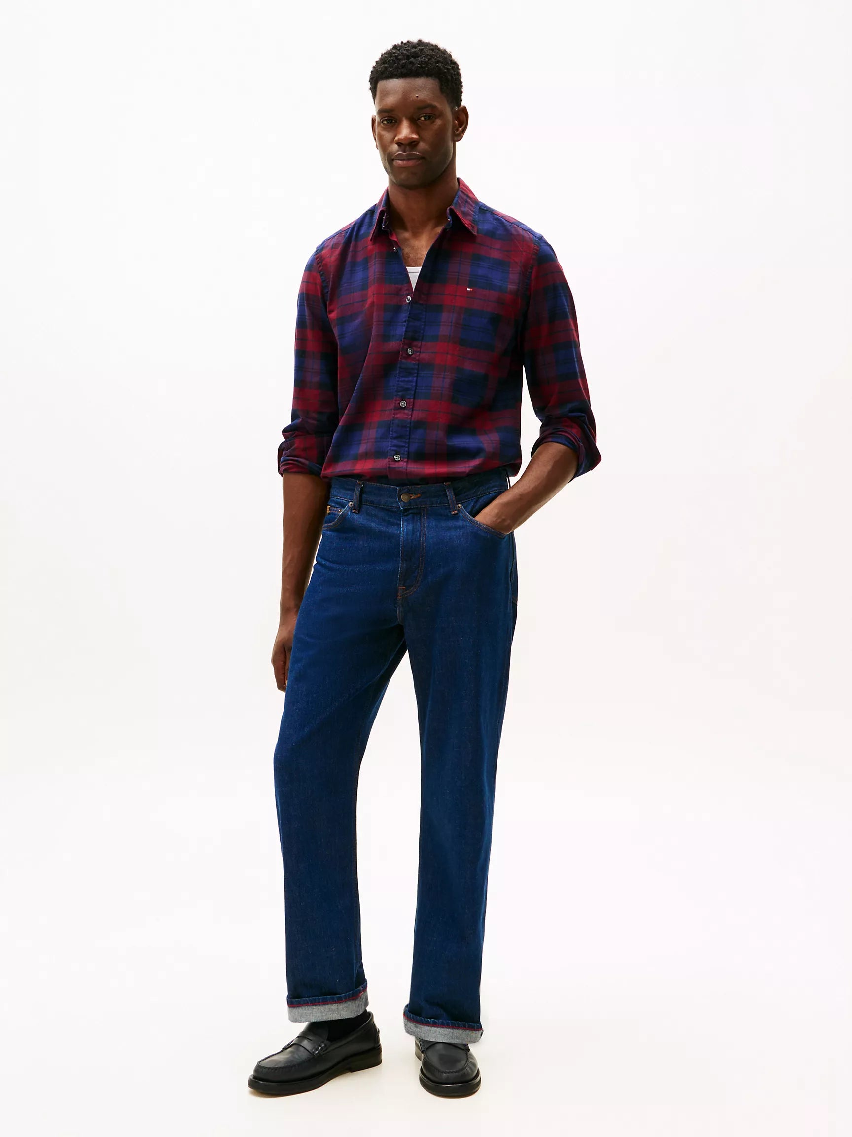 Rouge/Navy