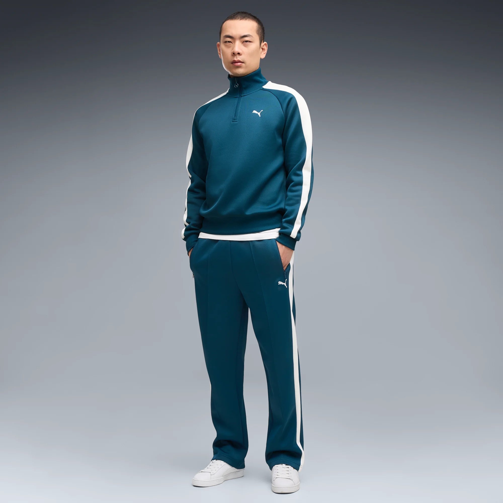 PUMA White-Archive Green