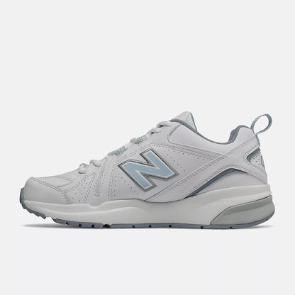 White With Light Blue